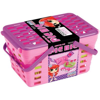 Brinquedo Cesta de Pic Nic Infantil 630 - Magic Toys