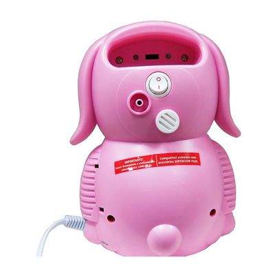 Nebulizador a Ar Comprimido G-Tech NebDog Bivolt Rosa
