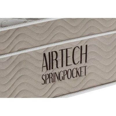 Colchão Casal Airtech Super Pocket 138x188x30 Ortobom Bege
