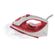 Ferro-a-Vapor-Oster-com-Spray-e-Base-Antiaderente-Steam-Iron-5917-Branco-Vermelho-127V