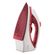 Ferro-a-Vapor-Oster-com-Spray-e-Base-Antiaderente-Steam-Iron-5917-Branco-Vermelho-127V