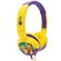 Fone-de-Ouvido-com-Alca-Kids-Dino-OEX-HP300-Amarelo-e-Roxo