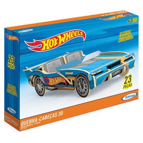 Quebra-cabeca-3D-23-Pecas-Madeira-Hot-Wheels-2255.4-Xalingo