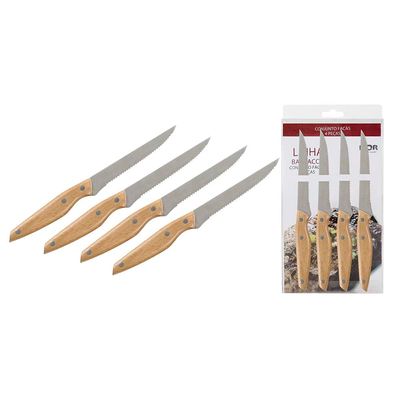Conjunto Facas Barbacoa Utilitária 5" 4 Peças