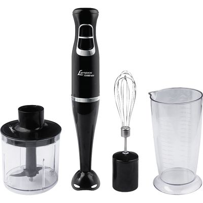 Multi Mixer com Mini Processador Lenoxx 3 em 1 Turbo 600 PMX 403 Preto 127V