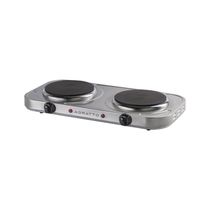 Fogão 2 Bocas de Mesa Elétrico Agratto FM-01 Prata/Preto 127V