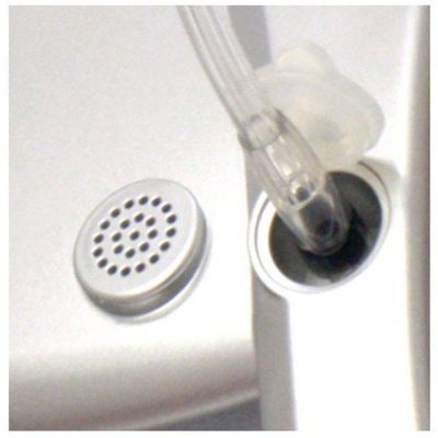 Nebulizador a Ar Comprimido G-Tech Nebcom V Bivolt Prata