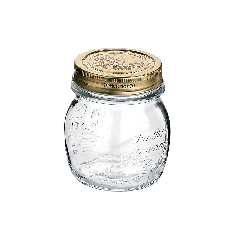 Pote de Vidro Hermético 150ml Quattro Stagioni Bormioli