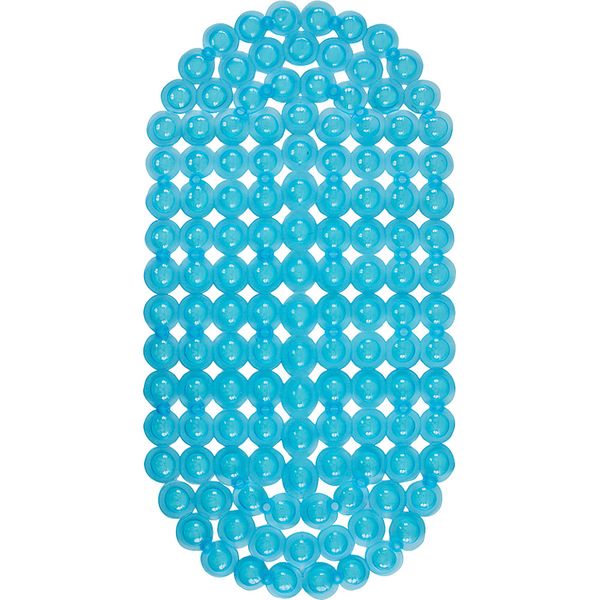 Tapete para Box 33x65cm PVC Ogza Azul