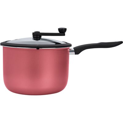 Pipoqueira 22cm Antiaderente Pic Poc Brinox Cereja
