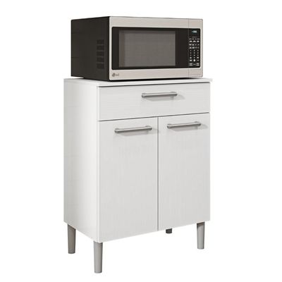 Balcão Para Microondas De Cozinha Granada Branco