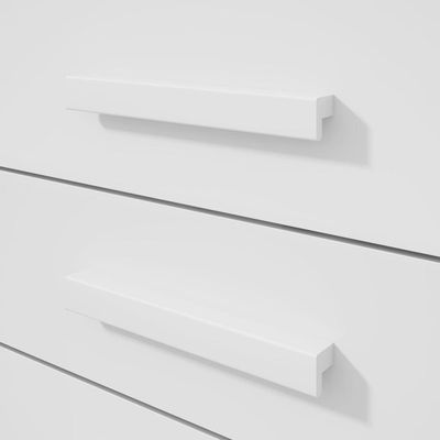 Mesa De Cabeceira 3 Gavetas Baiao Branco