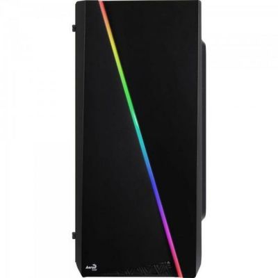 Gabinete Gamer Mini Tower RGB Mini CYLON Preto Aerocool