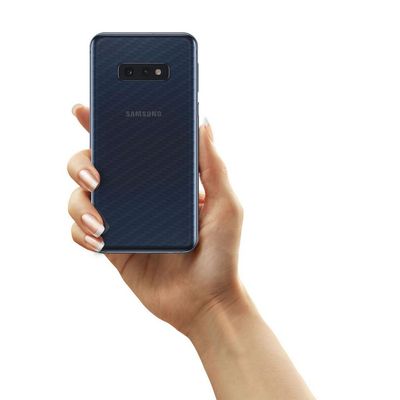 Película Traseira de Fibra de Carbono Transparente para Samsung Galaxy S10E - Gorila Shield