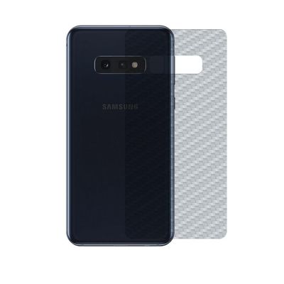 Película Traseira de Fibra de Carbono Transparente para Samsung Galaxy S10E - Gorila Shield