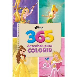 Livro-Infantil-365-Desenhos-Disney-Culturama-Meninas