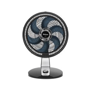 Ventilador-de-Mesa-40cm-155W-Philco-Turbo-PVT400-com-6-Pas-e-3-Velocidades-Preto-e-Azul-127V