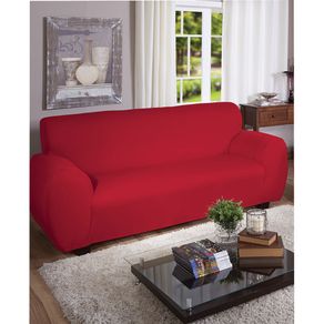 Capa-para-Sofa-3-Lugares-Arte---Cazza-Malha-Gel-Vermelha-