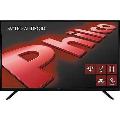 Smart TV LED 49" Philco PH49F30DSGWA com Conversor Digital Full HD com 2 Entradas HDMI e 2 Entradas USB Preta