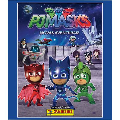 Figurinhas PJMasks com 12 Envelopes DTC