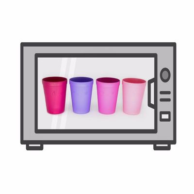 Copo Infantil 380 ml Infanti Rosa Escuro