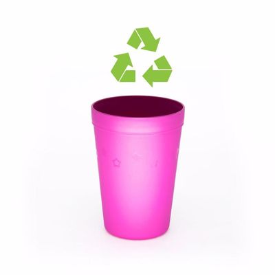 Copo Infantil 380 ml Infanti Rosa Escuro