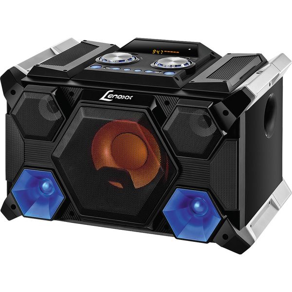 Mini System Bluetooth 280WRMS Lenoxx MS 8500 com Entradas USB e SD
