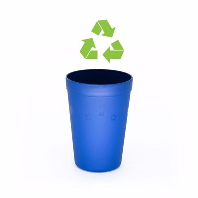 Copo Infantil 380 ml Infanti Azul Escuro