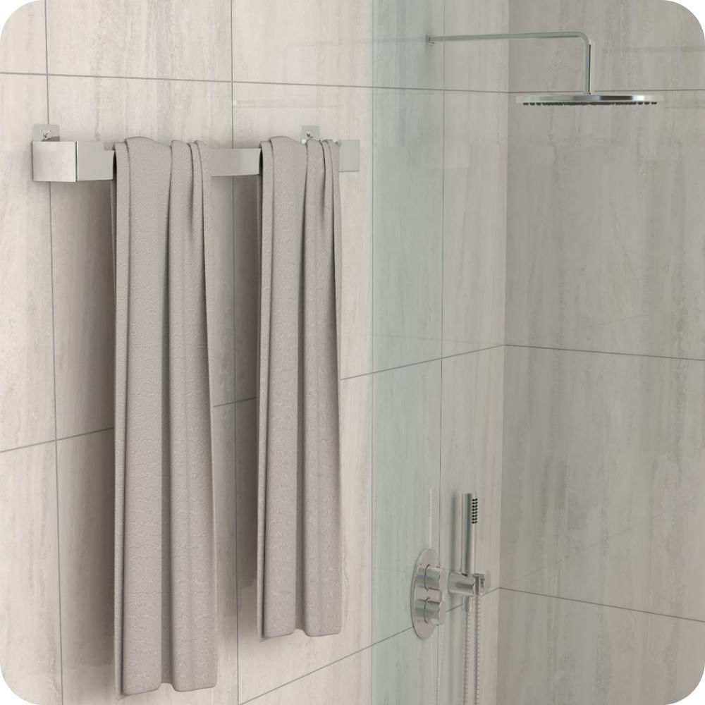 Porta Toalha Banho Inox Toalheiro Suporte Banheiro ELG