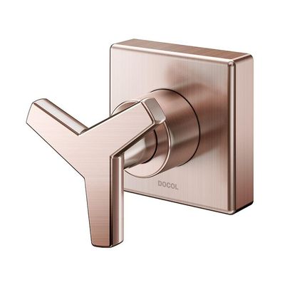 Acabamento Para Registro Docol City 877169 Docolbase 1-2", 3-4" E 1" Cobre Escovado