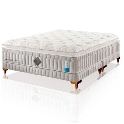 Colchão De Látex Qgel Com Cobre Plus Queen 158x198cm
