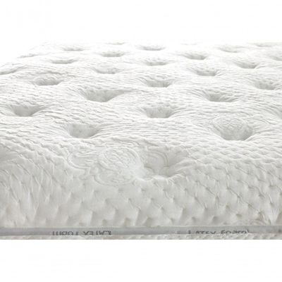 Colchão De Látex Qgel Com Cobre Plus Box Casal 138x188cm