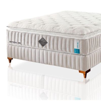 Colchão De Látex Qgel Com Cobre Solteiro 88x188cm