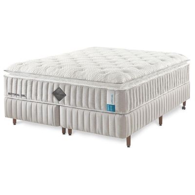 Colchão De Látex Qgel Com Cobre Queen 158x198cm