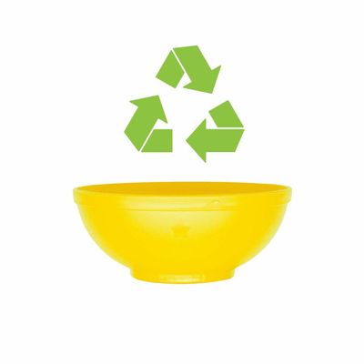 Prato Infantil Bowl 300 ml Infanti Amarelo