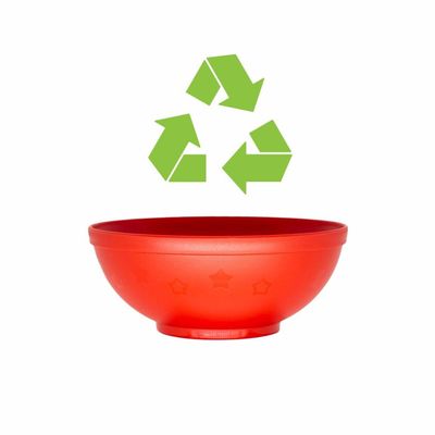 Prato Infantil Bowl 500 ml Infanti Vermelho