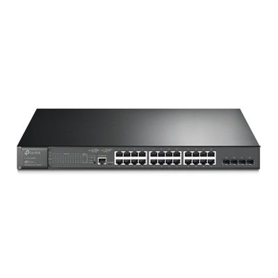 Switch TP-LINK Gigabit 24 Portas Poe+ e 4 SFP TL-SG3428MP
