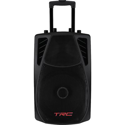 Caixa Amplificada Bluetooth 360WRMS TRC TRC359 MP3 FM com Entradas USB e SD Preta