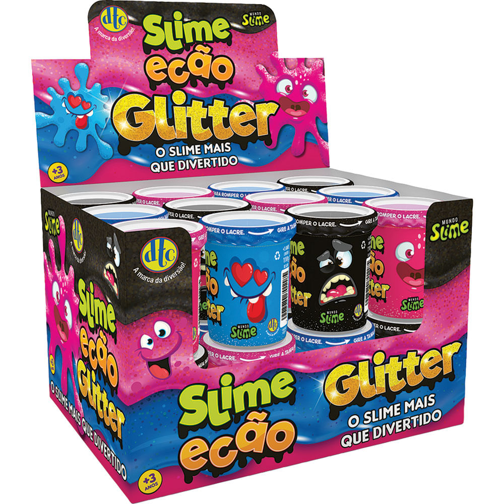 Slime Ecão Glitter DTC 5055 110g