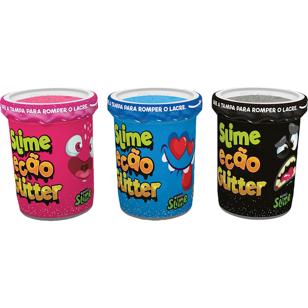Slime Ecão Glitter DTC 5055 110g