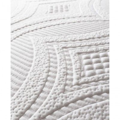 Colchão De Látex Articulado Cinza Box Medida King 193x203cm