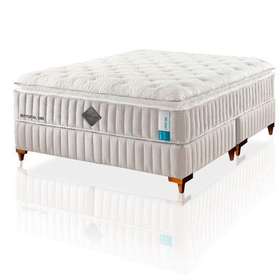 Colchão De Látex Qgel Com Cobre Queen 158x198cm
