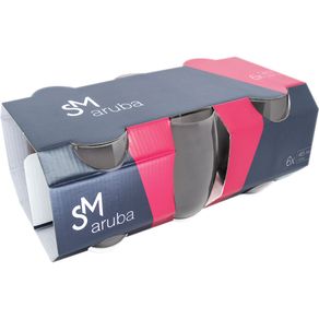 Conjunto 6 Copos 465ml SM Aruba Long Drink Cinza é ruim? Conjunto 6 Copos 465ml SM Aruba Long Drink Cinza é boa?