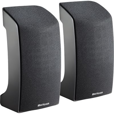 Caixa de Som 1WRMS Multilaser Compact SP093 Preta