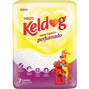 Tapete-Higienico-Perfumado-Kelco-Keldog-com-7-Unidades