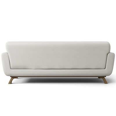 Sofá 4 Lugares Sala de Estar Miami 260 cm D02 Linho Cru A-430 - Lyam Decor