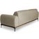Sofá 3 Lugares Para Sala de Estar Molino 210 cm D02 Linho Bege C-129 - Lyam Decor