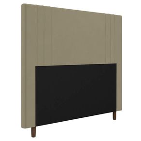 Cabeceira Cama Box Solteiro Ferrara 90cm Corano Bege