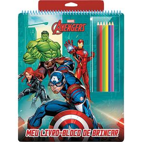 Livro-Infantil-Bloco-Culturama-Vingadores