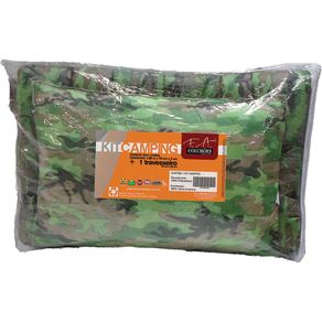 Kit Colchonete + Travesseiro Camping Maringá Menor preço em Kit Colchonete + Travesseiro Camping Maringá